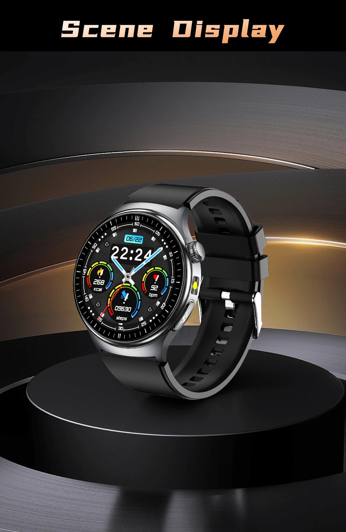 2026 New Micro Physical Examination Health SmartWatch Men ECG Uric Acid Lipids Blood Pressure BT Call Smartwatch For Android IOS