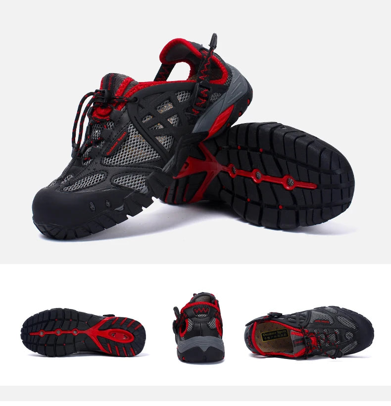Summer Wading Hiking Shoes for Men Outdoor Aqua Beach Barefoot Sneakers Women Breathable Quick Drying Sports Trekking Shoes Men