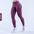 Women's High Waist Seamless Yoga Leggings Tummy Control Butt Lifting Workout Pants Soft Athletic Leggings for Gym Fitnes Running