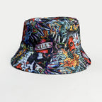 Cartoon Youthful Cool Novelty sun moon smiling face fish fisherman hat Outdoor Leisure Sunscreen Sun Hat Men Women bucket hats