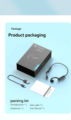ERAZER XF22 Earphone Bluetooth 5.4 Sports Wireless Headphones Bone Conduction Headsets with Mic Neckband headphones