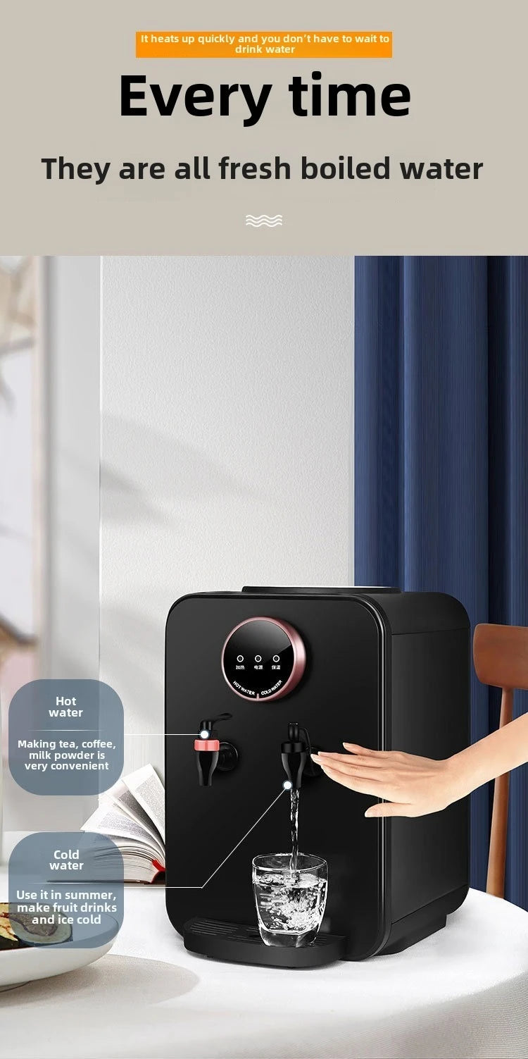 110V 220V Desktop Cold/Hot Water Dispenser,household Ice & Warm & Hot Water Machine with Automatic Temperature Control