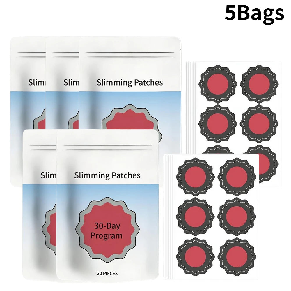 Patches | 30pcs 1-10bags Slimming Patches, Scientific Formula Controls Appetite, Weight Management Assistance Sticker Body Care