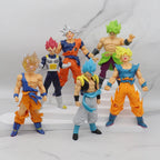 Dragon Ball Z Super Saiyan Anime Figurine Model Gillen Rose Goku Broly Vegeta Ultra Instinct DBZ Action Figures Collection Toy