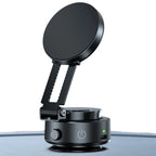 For Magsafe Magnetic Vacuum Car Phone Holder 360° Rotatable Folding Mobile Phone Holder Electric Vacuum Swivel Stand