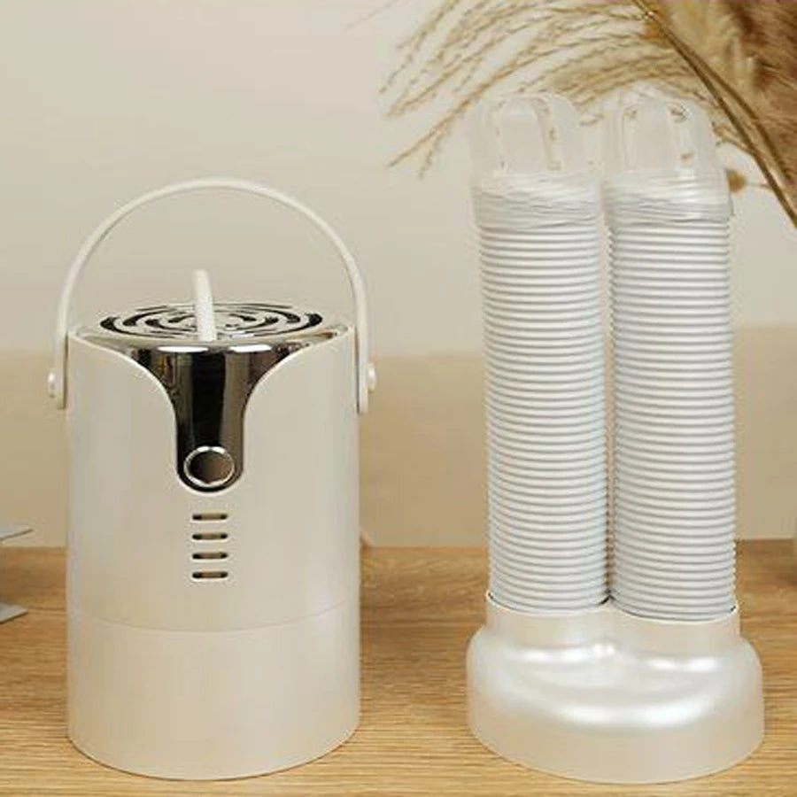 1 mini portable dryer with a small cloth bag to meet the needs of clothes of all sizes, equipped with a telescopic tube to dry s Main image