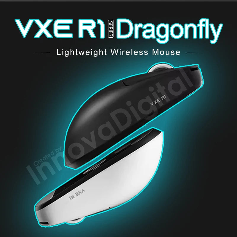 ATK VXE Dragonfly R1 Pro MAX Wireless Gaming Mouse PAW3395 R1 SE Plus Custom Esports FPS Mouse Rechargeable Lightweight Mice Image principale du produit