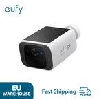 (EU stock)eufy security S220 SoloCam Solar Security Camera Wireless Outdoor Camera Continuous Power 2K Resolution Wireless