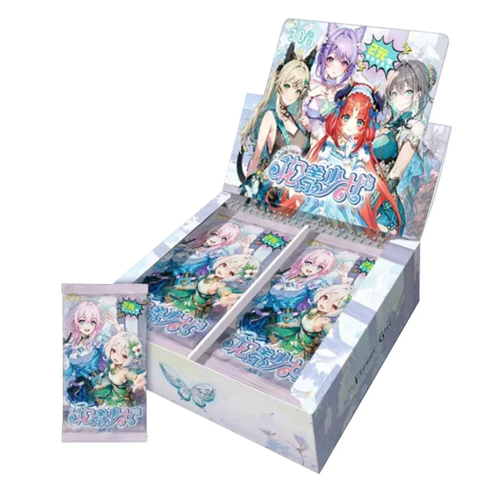New Goddess Story Card Fufeng Chapter Colorful FlashCard Anime Character Collection Card Games Toys Child Gifts