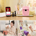 Smart 3D Mobile Nail Printer M1 Pattern Digital Nail Art Printer Machine DIY Portable H1 Nail Art Equipment From Phone