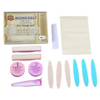 Manicure Set Powder Nail Kit Strengthener Professional Versatile Tools for Travel Girls Women Home Beauty Polishing Wax