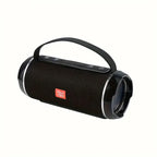 TG116C Outdoor Portable Upright Wireless Compatible Speaker, Cute Little Cube Speaker Music player, Support USB/ TF/ FM Radio Mu