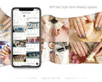 Smart 3D Mobile Nail Printer M1 Pattern Digital Nail Art Printer Machine DIY Portable H1 Nail Art Equipment From Phone