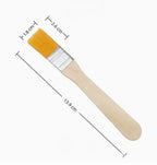 10/30PCS Multifunctional Nylon Bristle Paint Brushes Wooden Handle Art Painting Tools for Craft Creation and Household Cleaning