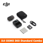 DJI Osmo 360 Standard Bundle 360 Camera with 1 Inch ° Imaging ° Video in 8K Native ° Photo in 120MP Osmo 360