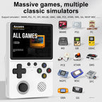 Newly Handheld Game Console with Multi-Platform Operation Support, HD IPS Screen, 3D Joystick, Ergonomic Game Console GB350