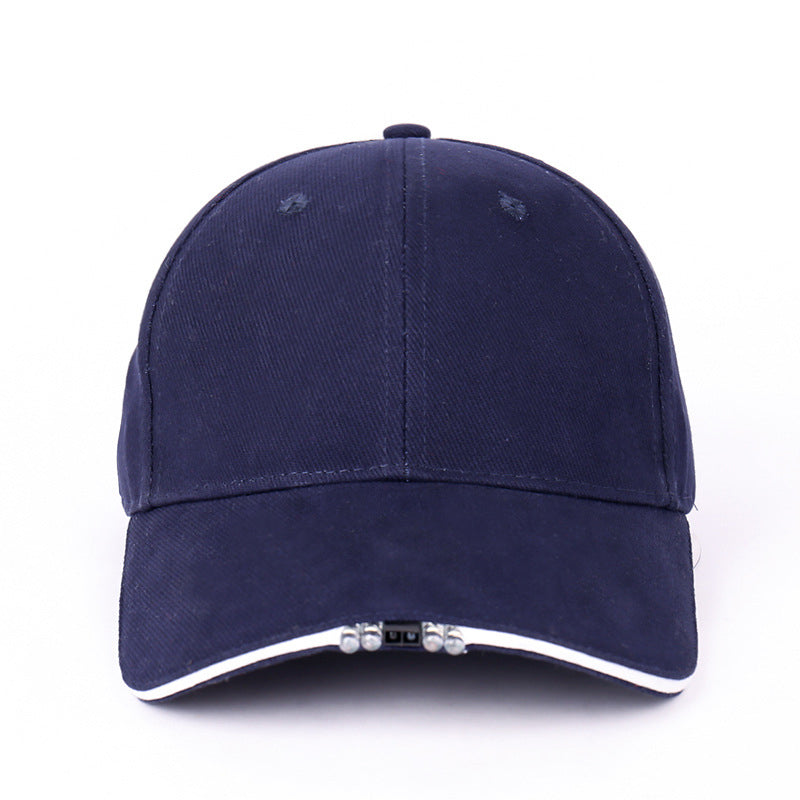 Unisex Led Baseball Cap With Led Light Adjustable Baseball Hat Headlight Flashlight For Hunting Fishing Camping Hiking Joggings