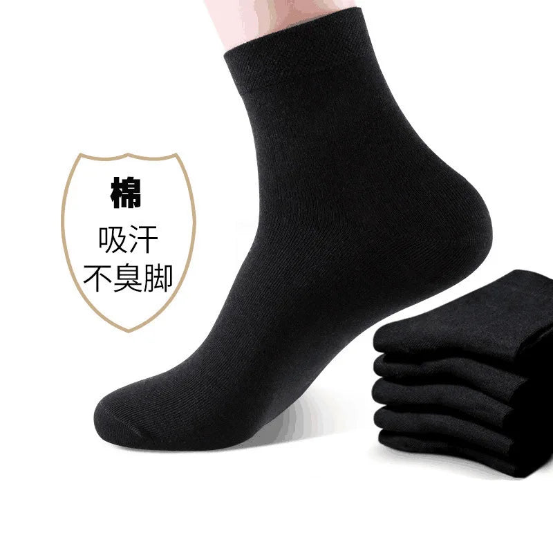 3 Pairs Black Men Socks Cotton For Men Pair Set Long KupiVIP S Underwear Business for Feather Shoes