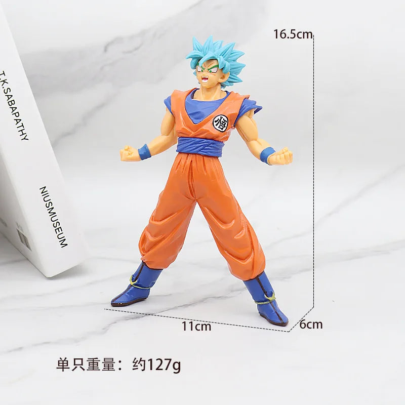 Dragon Ball Z Super Saiyan Anime Figurine Model Gillen Rose Goku Broly Vegeta Ultra Instinct DBZ Action Figures Collection Toy