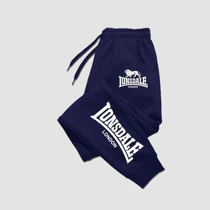 Men Printed Pants EVERLAST Men Women Running Pants Joggers Sweatpant Sport Casual Trousers Fitness Gym Breathable Pants