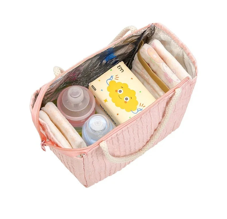 Multifunctional Baby Diaper Bag Large Capacity Handbag for Women Mommy Bag Shoulder Bag Outdoor Travel Baby Items Organizer