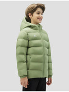 Kelme Children's Warm Cotton Jacket Winter Football Training Cotton Jacket Student Sports Down Jacket Coat