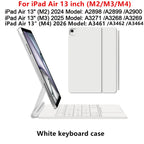 TouchPad Magic Keyboard for iPad Air 11 13 M4 2026 M3 M2 iPad 10 10th Air 4 5 6 iPad Pro 11 12.9 13'' M5 M4 Smart Cover Backlit