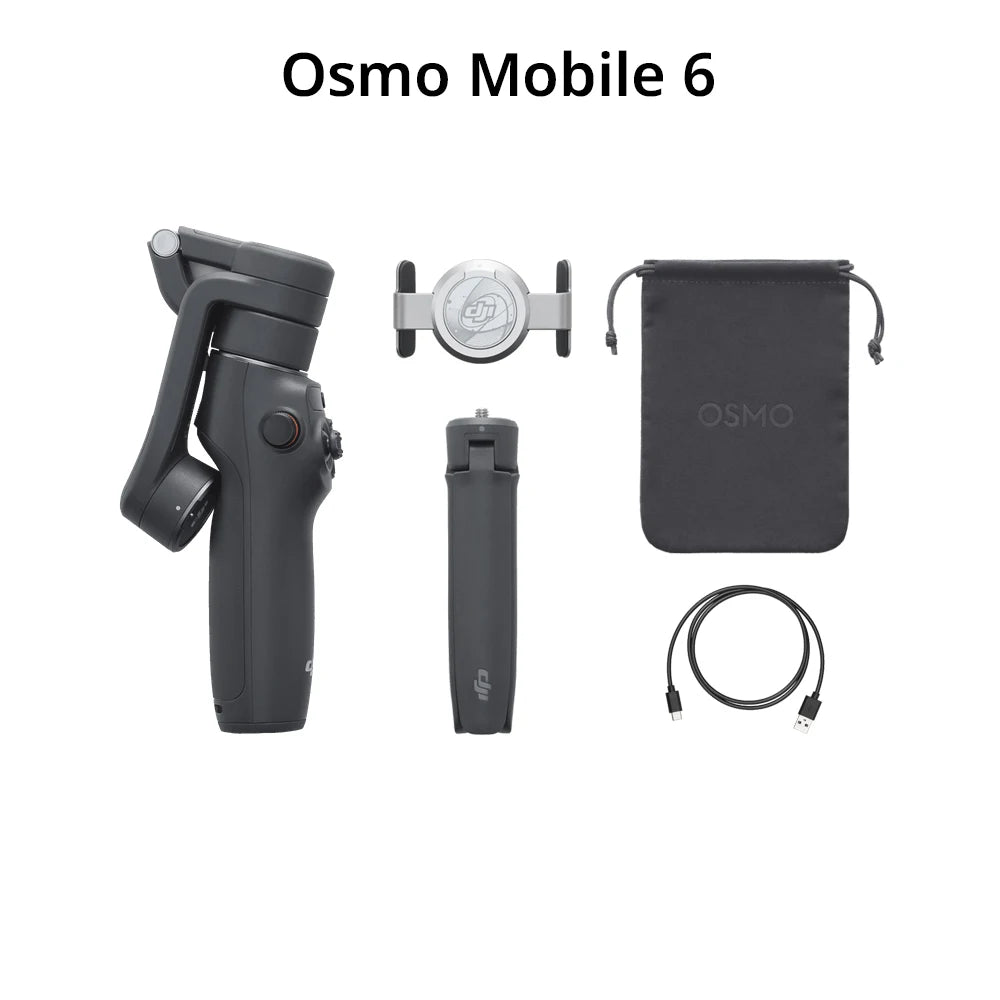 DJI Osmo Mobile 6/7/7P/8 Handheld Gimbal 3-Axis stabilisation activefollow 5.0 Built-In Extension Red Original Brand in stock
