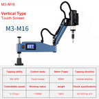 M3-M36 220V CNC Universal Type Servo Electric Tapping Machine Electric Tapper Threading Tool Steel Aluminum Power Drilling