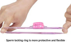 Vibrating Cock Ring Vibrator Silicone Penis Ring with Clit Stimulator Intimate Sex Toys Men Long Lasting Stronger Vibrators Ring