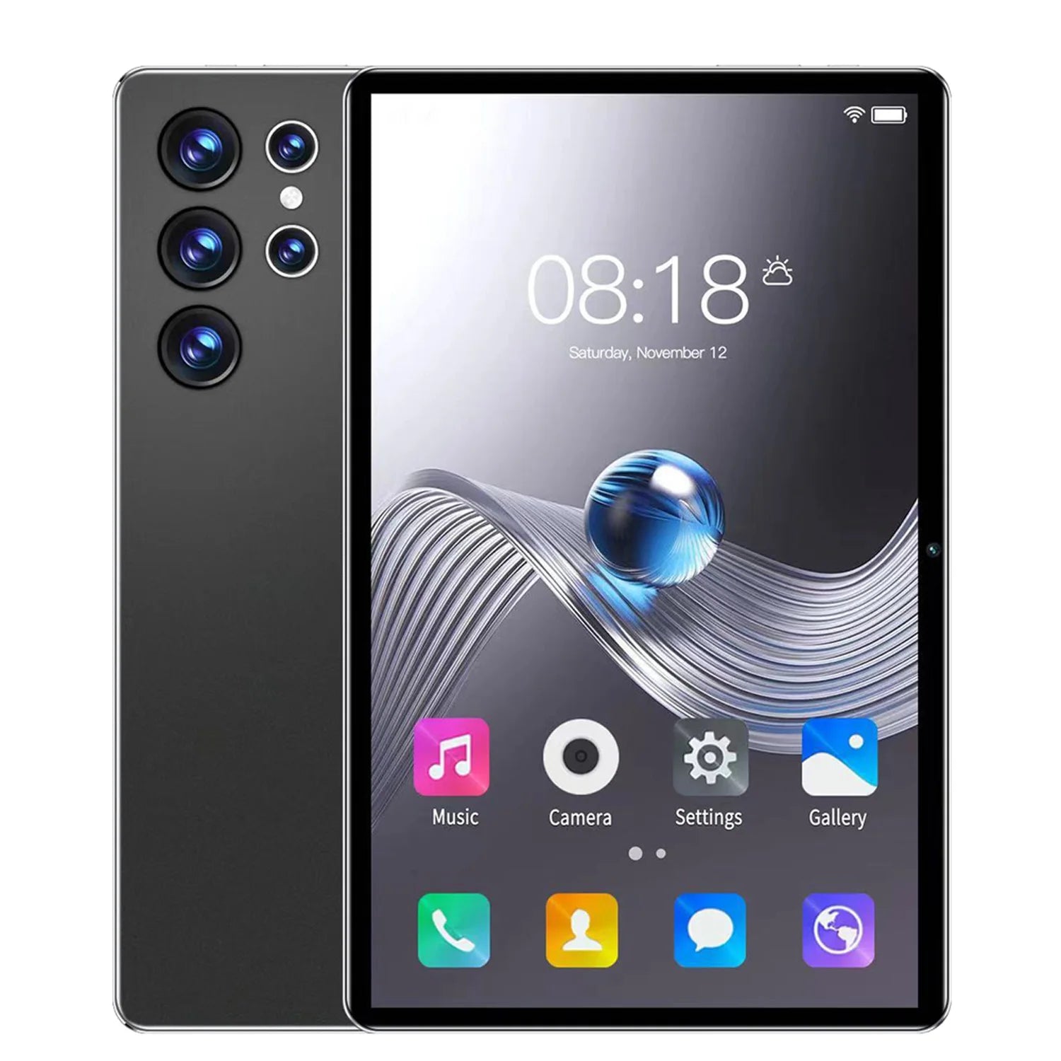 2025 New 10.1 Inch Octa Core Android Tablets 6GB RAM 128GB ROM 4G Dual SIM Network AI Speed-up Tablet Bluetooth WiFi 6000mAh