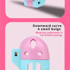 New Ringless Chastity Cage 5 Color Options Male Penis CB Lock Urethral Locking Device Sissy Device Breathable One-Piece Sex Toy