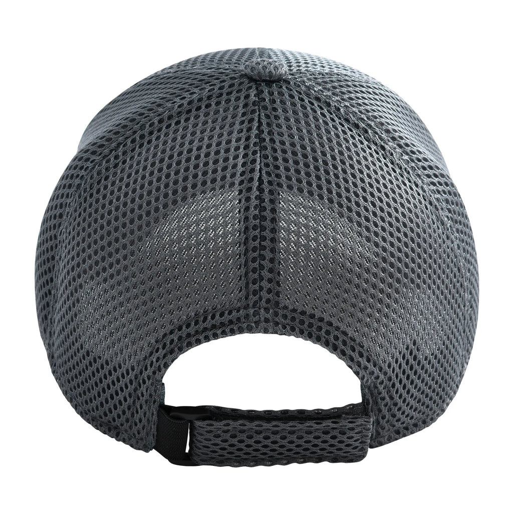 FEICUI Unisex Summer 6-Panel Baseball Cap Mesh Running Hats Pure Color Trucker Cap Breathable Outdoor Sports Quick Dry Hat