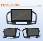 9inch 7862 QLED Screen 2din Android Car Radio Multimedia Video Player for Buick Regal 1 Opel Insignia GPS Navi Carplay 4G RDS BT