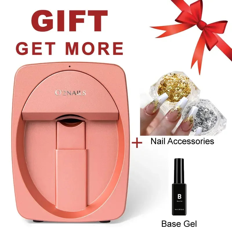 Smart 3D Mobile Nail Printer M1 Pattern Digital Nail Art Printer Machine DIY Portable H1 Nail Art Equipment From Phone