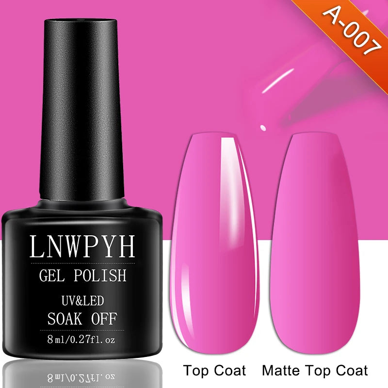 Gel Varnish Kit Professional Nail Gel Kit With Nail Dryer Soak Off Nail Gel Polish Kit  Base Coat  Top Coat Manicure Tools Set