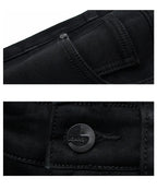 Spring Autumn Men Classic Fashion Brand Jeans Homme Man Soft Stretch Black Biker Masculino Denim Trousers Mens Pants Overalls