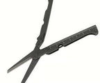 Portable Folding Stainless Steel Scissors, Multifunctional Outdoor Tool for Camping, Hunting and Fishing Survival Gear