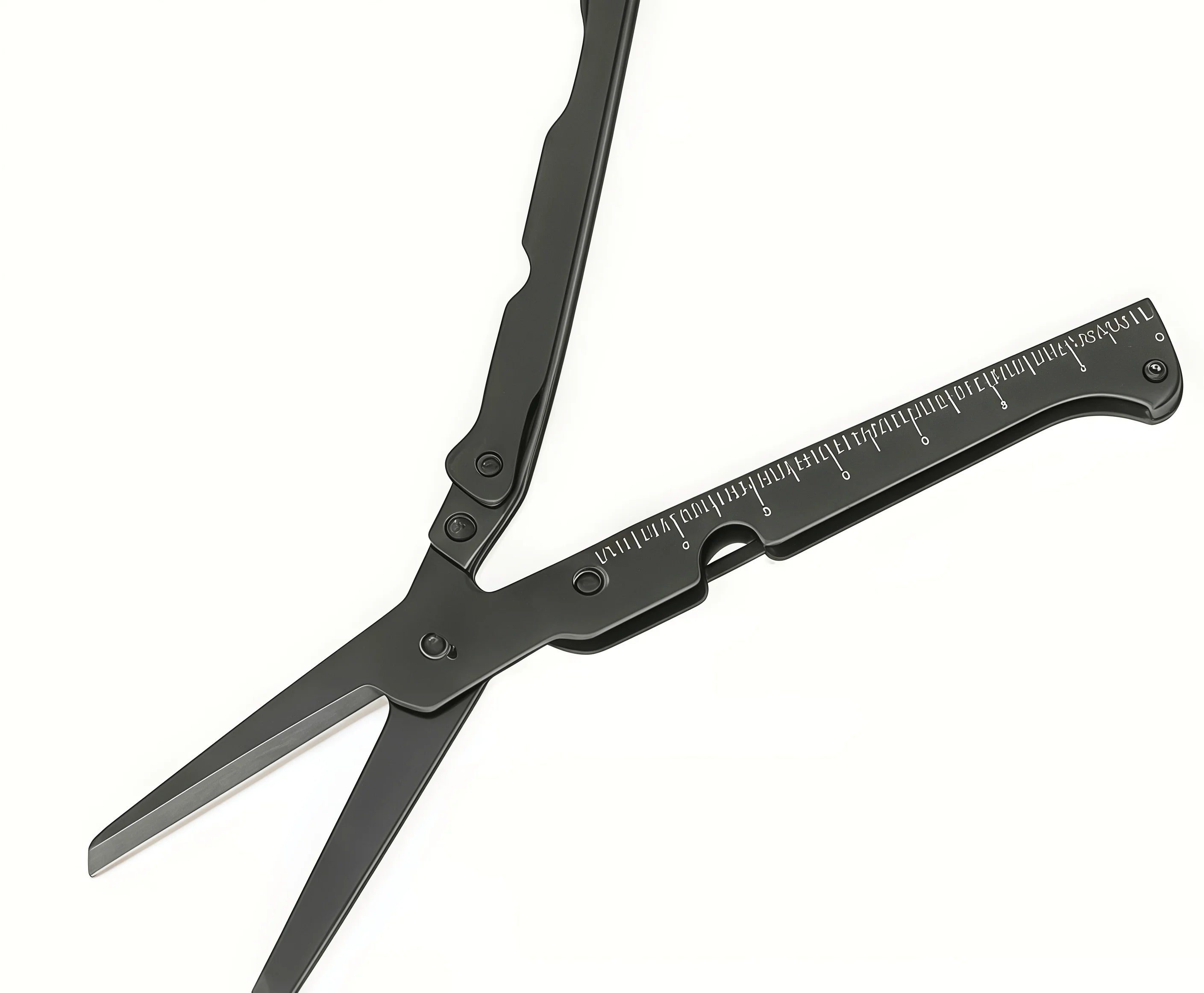 Portable Folding Stainless Steel Scissors, Multifunctional Outdoor Tool for Camping, Hunting and Fishing Survival Gear