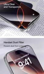 Joyroom 1/2/3pcs For iPhone 17 Pro Max HD Glass Screen Protector For iPhone 17/17Pro/17Air Full Screen Tempered Glass Protection