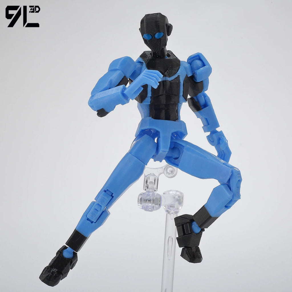 9L3D Superhero Team Invincible Boy Heroes Action Figure Lucky13 Dummy13 Multi-Colored T13 Multi-Jointed Collectible Toys Titan13