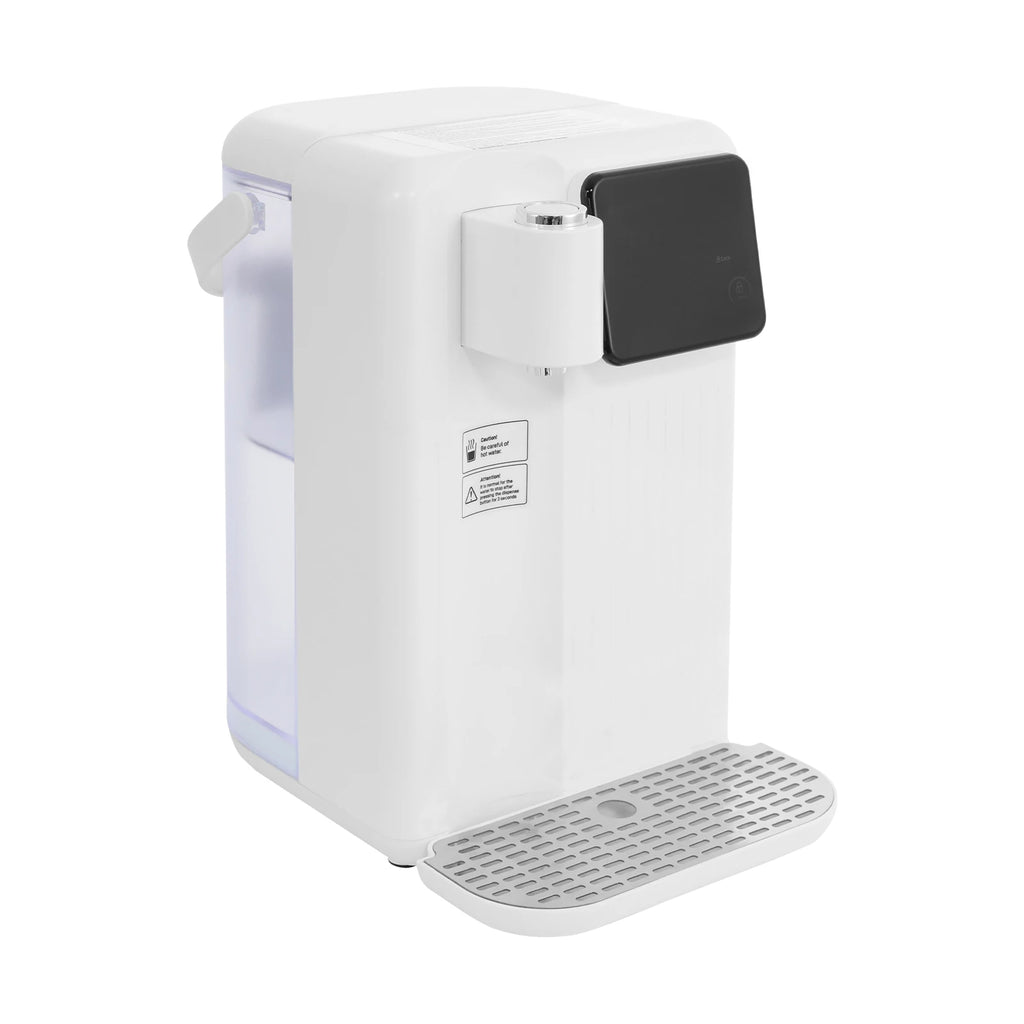 3L White Instant Hot Water Dispenser with LED Display 19*24*29.5cm Fast Heating Water Dispenser Office Desktop Water Dispenser