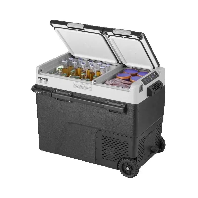 SucceBuy 58 L Portable Car Refrigerator Car Refrigerator Fridge Dual Zone Portable Freezer Compressor Cooler for Home, Outdoor Image principale du produit