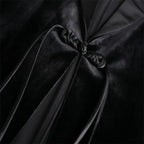 Black Velvet Vest Jacket For Women Sleeveless Blazer Fashion 2026 Spring And AutumnSuit Tank Top  Retro Waistcoat Z2338