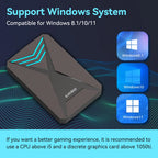 Launchbox 2T Game Hard Drive Disk for PS4/PS3/PS2/Wii/WiiU/GAMECUBE etc with 4200+ 3D/PC Games Portable Game Console For Laptop