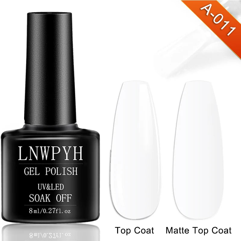 Gel Varnish Kit Professional Nail Gel Kit With Nail Dryer Soak Off Nail Gel Polish Kit  Base Coat  Top Coat Manicure Tools Set
