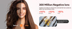 5 in 1 Hair Dryer,Multi Styling Tool,Straightener & 32mm Curling 300 Million Negative Ions Hair Care 1-3 Mins Quick Drying Gifts