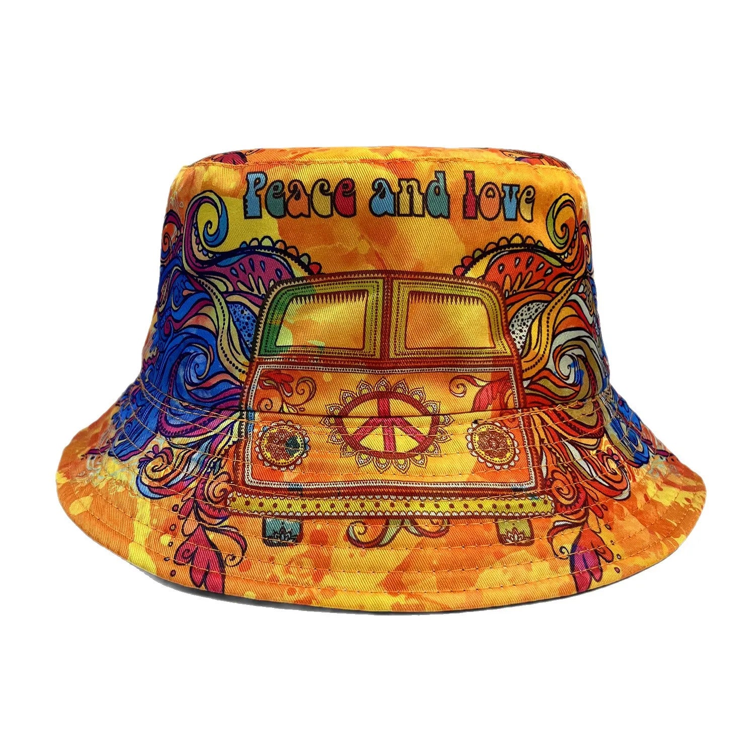 Cartoon Youthful Cool Novelty sun moon smiling face fish fisherman hat Outdoor Leisure Sunscreen Sun Hat Men Women bucket hats