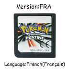 Pokemon Series DS Game Cartridge Video Game Console Card HeartGold SoulSilver Diamond Platinum Pearl Multilingual for NDS 3DS