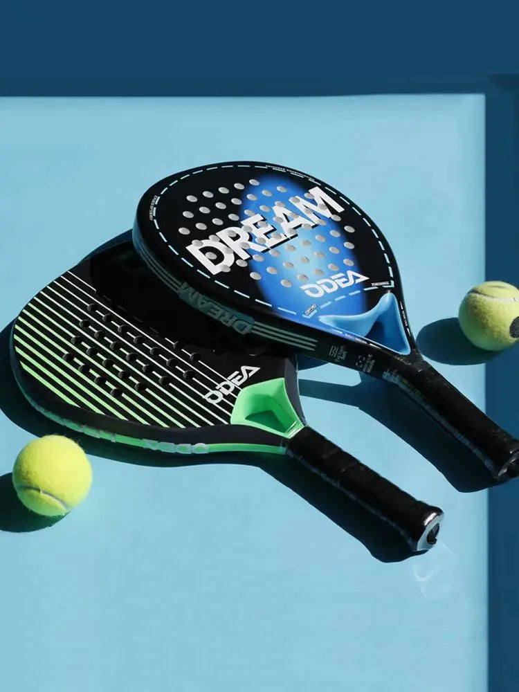 Odea Plate Tennis Racket Cage Beach Paddle Professional Advanced Carbon Fiber Sports Racket Outdoor Sports Racket
